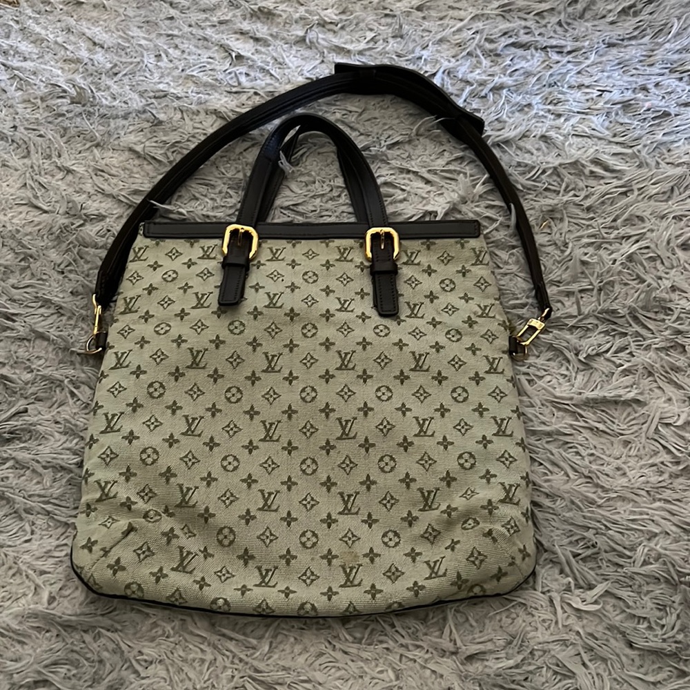 Louis Vuitton vintage Francoise mini lin bag